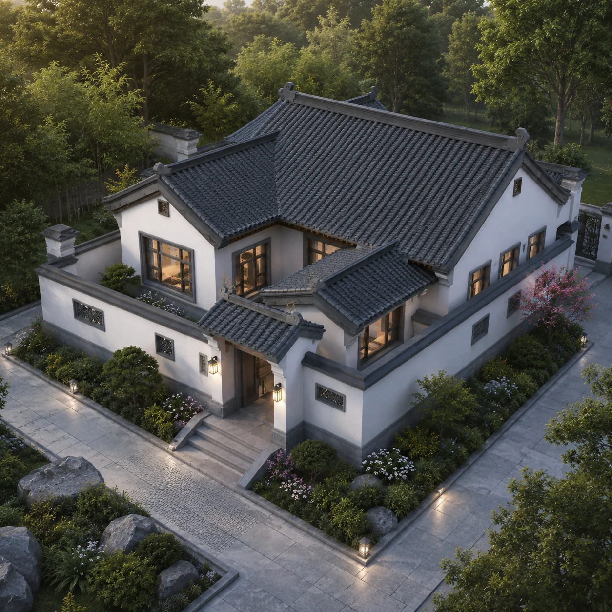 好宅图纸网_农村别墅图纸_自建房设计图_宅基地建房方案